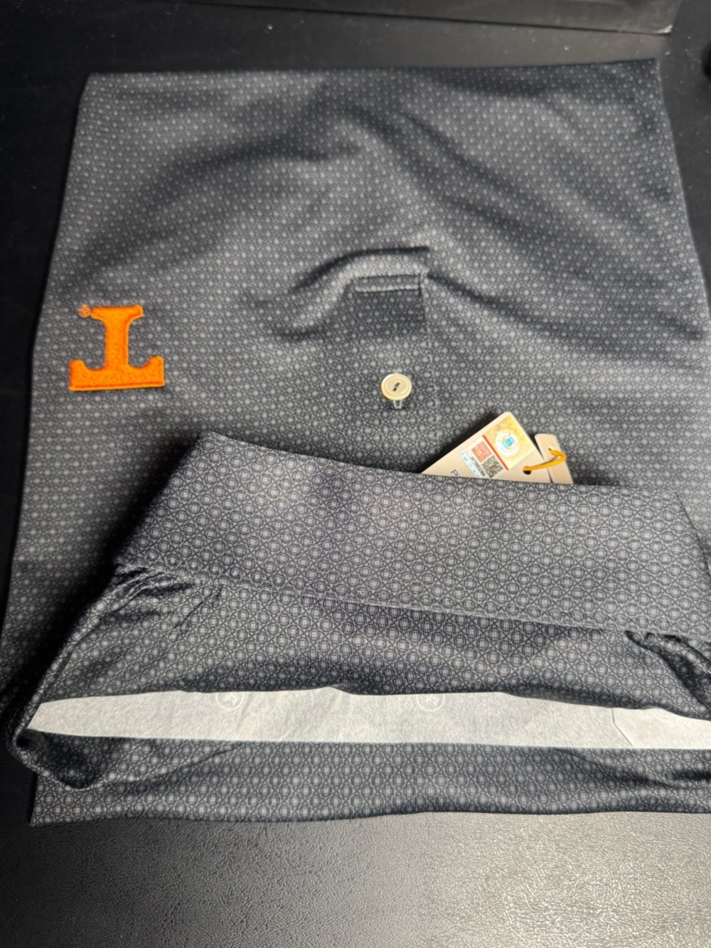PETER MILLAR Tennessee Vault Tesseract Performance Jersey Polo - Picture 5 of 8
